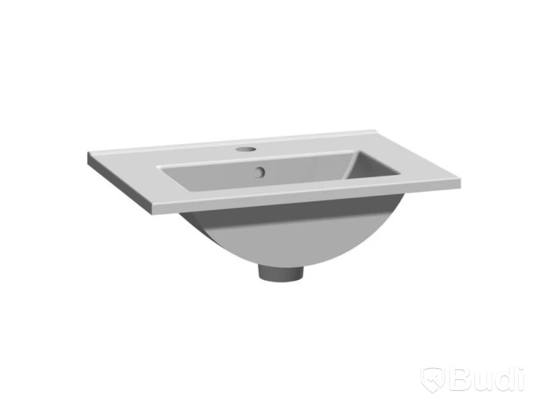 TVÄTTSTÄLL SCANBAD, AMBER MINI GRUND 50 CM, vit