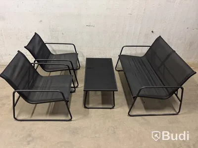 LOUNGESET SUNFUN MORA SVART