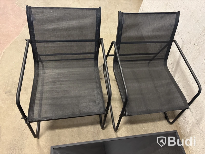 LOUNGESET SUNFUN MORA SVART