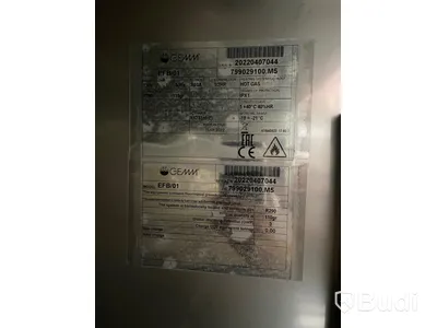 Frysskåp Gemm 720x790x2050 mm 4 Hyllor. Ord pris 28.545 kr inköpt 2022
