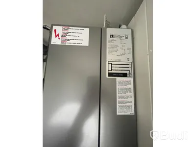 Coolpart Kylrum 80 - B:2300 x D:1800x H:2400 mm - Kylmaskin till kylrum Zanutti MGM 107 hängselmaskin- Dörr 700x2000 mm med jumbolås. Ord pris ca 200.000 kr inköpt 2022