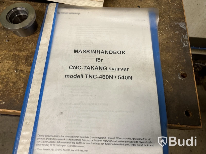 CNC-svarv Takang TNC-460NX1000