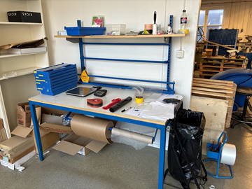 Packbord, plastbandare m.m.
