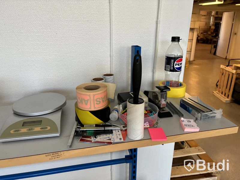 Packbord, plastbandare m.m.