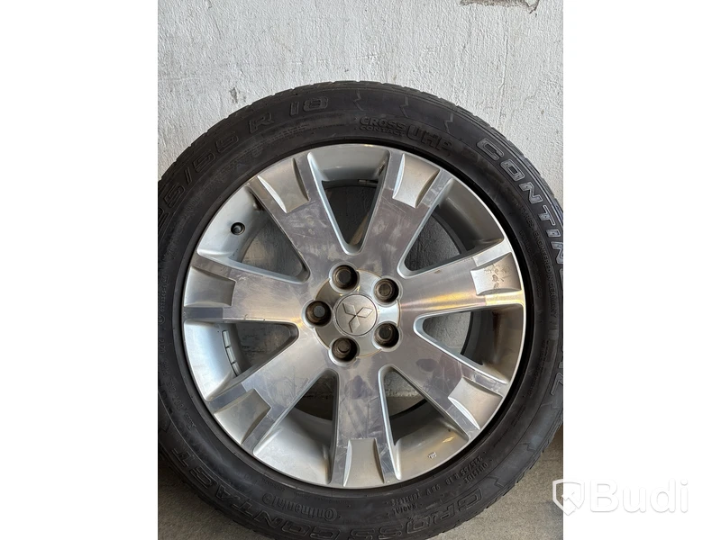 4 st. Däck på fälg, Contineltal 225/55 R 18 98V