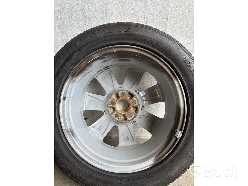 4 st. Däck på fälg, Contineltal 225/55 R 18 98V