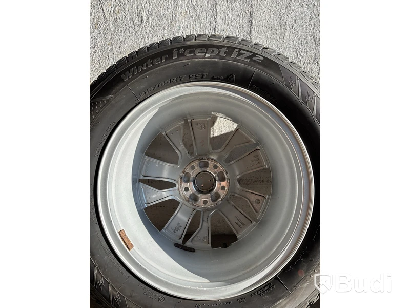 4 st. Däck på fälgar, Hankook 215/65 R17 99T