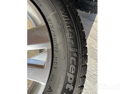 4 st. Däck på fälgar, Hankook 215/65 R17 99T