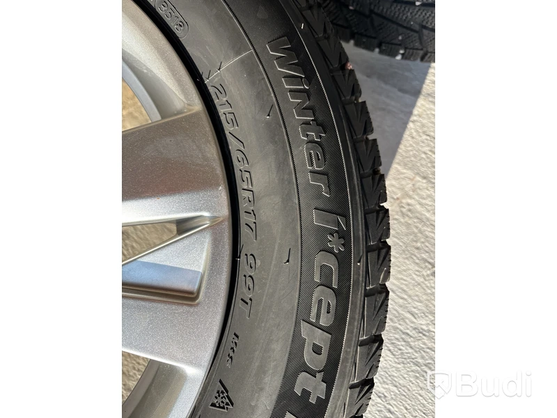 4 st. Däck på fälgar, Hankook 215/65 R17 99T
