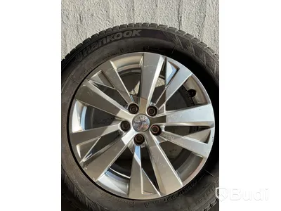 4 st. Däck på fälgar, Hankook 215/65 R17 99T