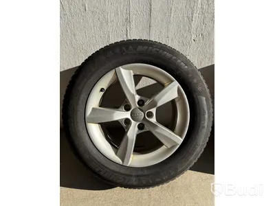 4 st. Däck på fälgar, Michelin alpin 5 225/60 R16