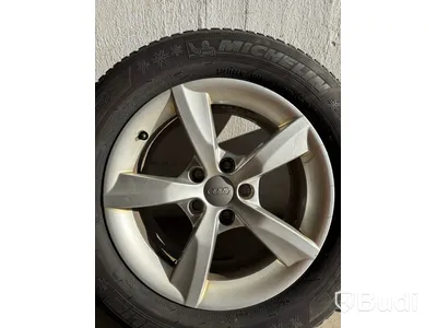 4 st. Däck på fälgar, Michelin alpin 5 225/60 R16