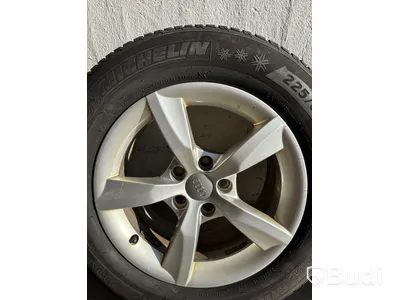 4 st. Däck på fälgar, Michelin alpin 5 225/60 R16