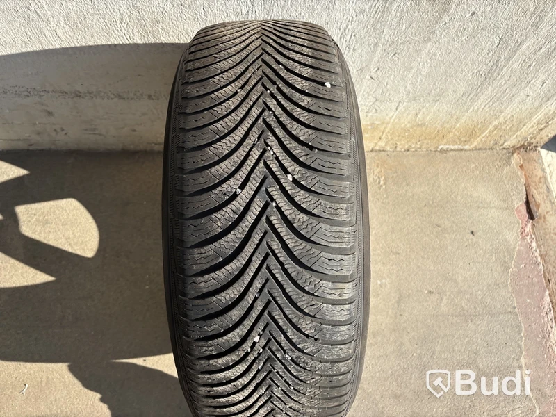 4 st. Däck på fälgar, Michelin alpin 5 225/60 R16