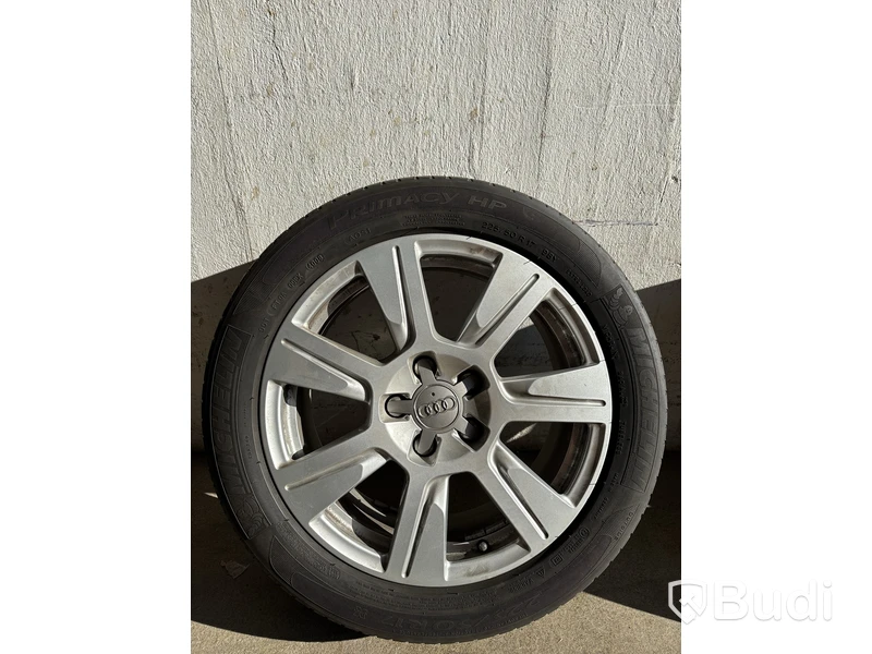 4 st. Däck på fälgar, Michelin Primacy HP 225/50 R17 98Y