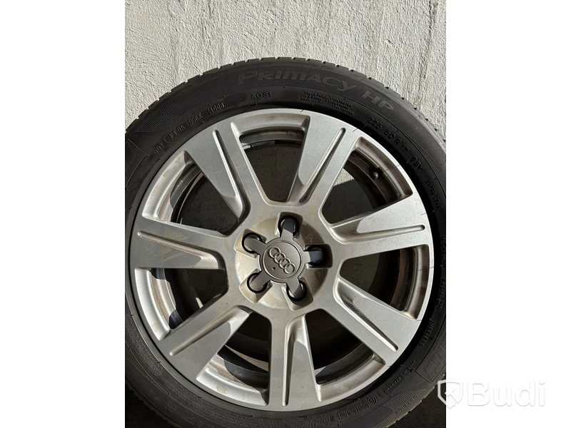 4 st. Däck på fälgar, Michelin Primacy HP 225/50 R17 98Y