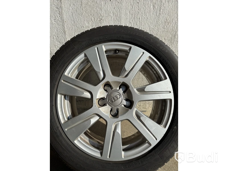 4 st. Däck på fälgar, Michelin Primacy HP 225/50 R17 98Y