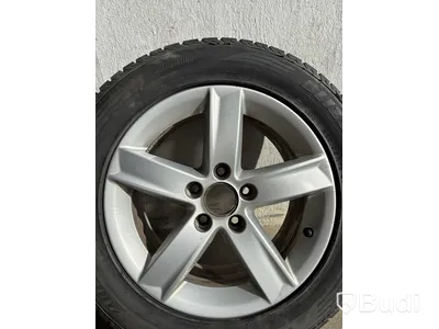 4 st. Däck på fälgar, Brigdestone Blizzak Nordic 225/55 R16 99R