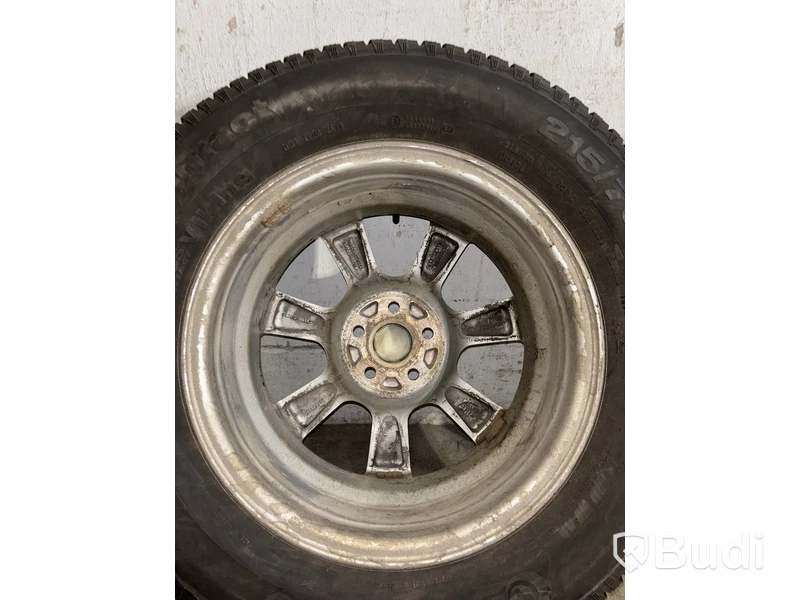 4 st. Däck på fälgar, Contineltal 215/70 R 16