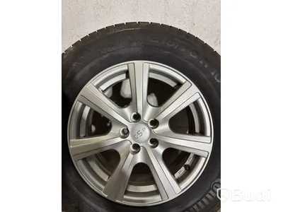 4 st. Däck på fälgar, Contineltal 215/70 R 16