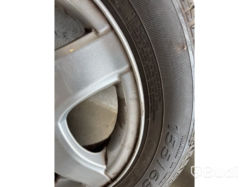 4 st. Däck på fälgar, Perfecta 155/65 R14 75T