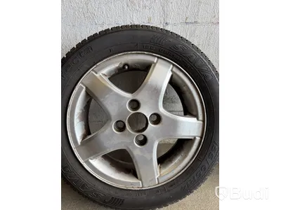 4 st. Däck på fälgar, Perfecta 155/65 R14 75T