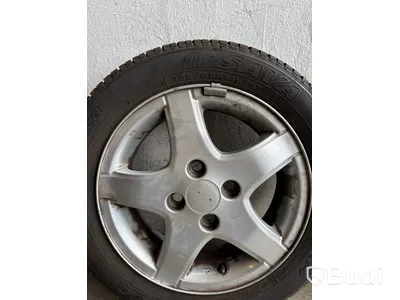 4 st. Däck på fälgar, Perfecta 155/65 R14 75T