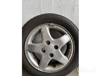 4 st. Däck på fälgar, Perfecta 155/65 R14 75T