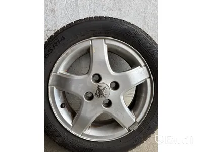 4 st. Däck på fälgar, Perfecta 155/65 R14 75T