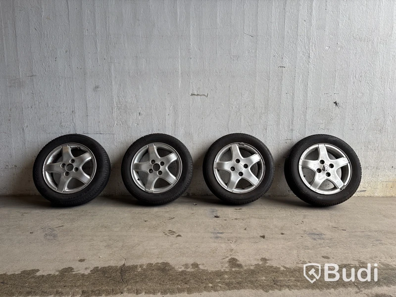 4 st. Däck på fälgar, Perfecta 155/65 R14 75T