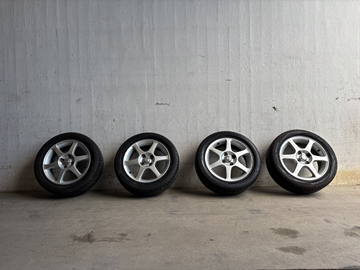 4 st. Däck på fälgar, Ventus prime 185/55 R15
