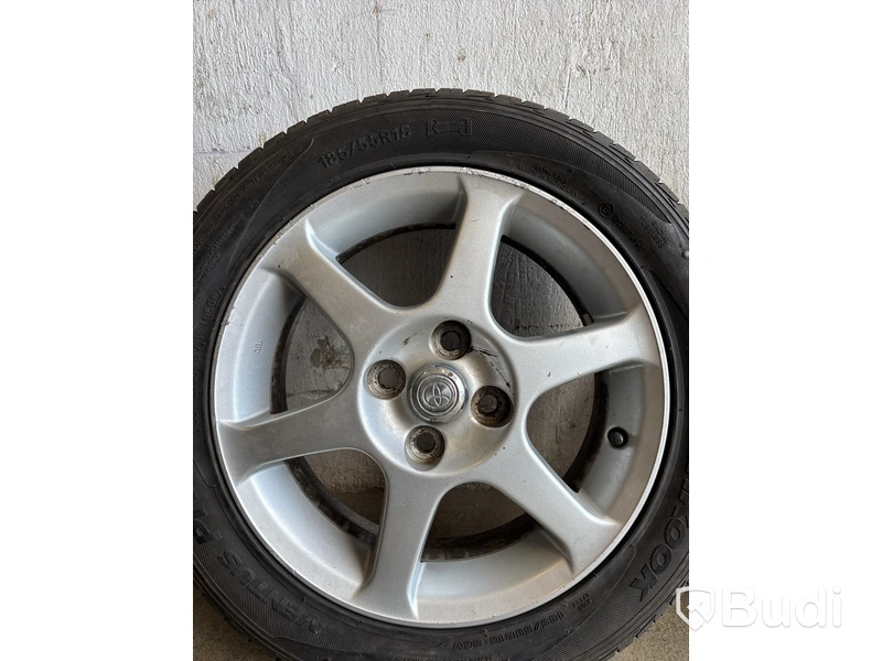 4 st. Däck på fälgar, Ventus prime 185/55 R15