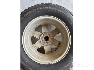 4 st. Däck på fälgar, Michelin 225/70 R 16