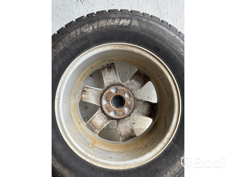 4 st. Däck på fälgar, Michelin 225/70 R 16