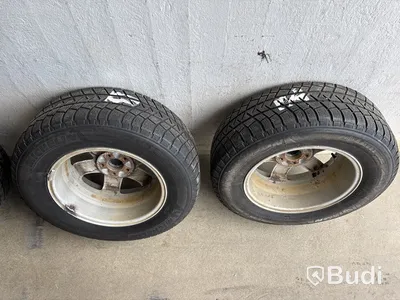 4 st. Däck på fälgar, Michelin 225/70 R 16