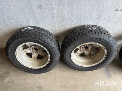 4 st. Däck på fälgar, Michelin 225/70 R 16