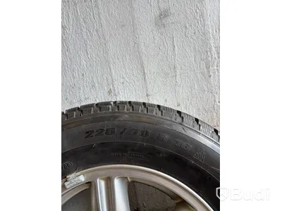 4 st. Däck på fälgar, Michelin 225/70 R 16