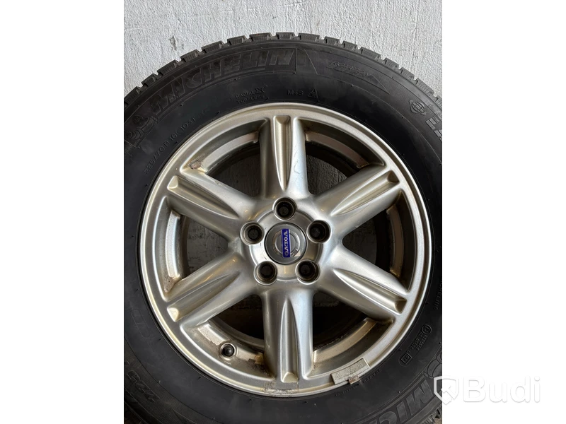 4 st. Däck på fälgar, Michelin 225/70 R 16