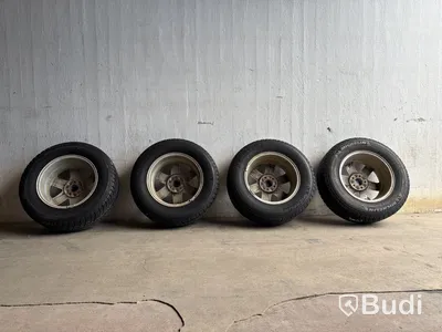 4 st. Däck på fälgar, Michelin 225/70 R 16