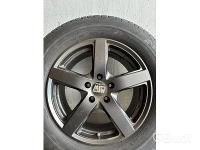 4 st. Däck på fälgar, Michelin 235/65R17