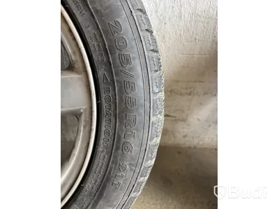 4 st. Däck på fälgar, Hakkapelitta 7 205/55 R16 91T