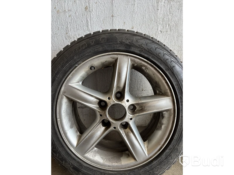 4 st. Däck på fälgar, Hakkapelitta 7 205/55 R16 91T