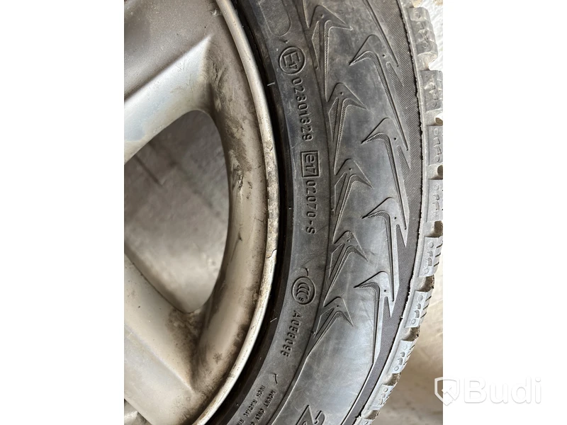 4 st. Däck på fälgar, Hakkapelitta 7 205/55 R16 91T