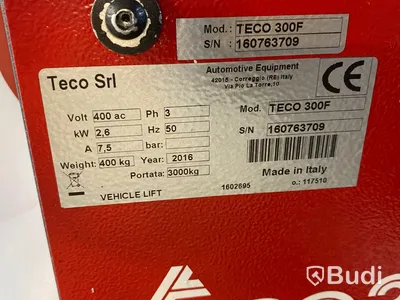 Billyft saxlyft låglyftande.Teco 300