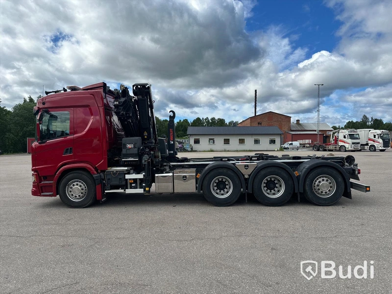 Kranväxlare Scania G500 8x4-2020 | Hiab X-Hipro 302 E-6 | Hiab ULT18SL51