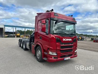 Kranväxlare Scania G500 8x4-2020 | Hiab X-Hipro 302 E-6 | Hiab ULT18SL51