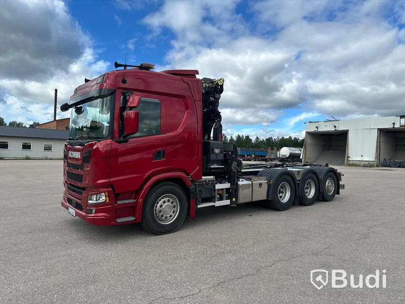 Kranväxlare Scania G500 8x4-2020 | Hiab X-Hipro 302 E-6 | Hiab ULT18SL51