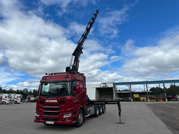 Kranväxlare Scania G500 8x4-2020 | Hiab X-Hipro 302 E-6 | Hiab ULT18SL51
