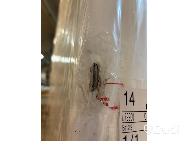 Skjutdörr Regalux, vit/ljusgrå, 2-pack