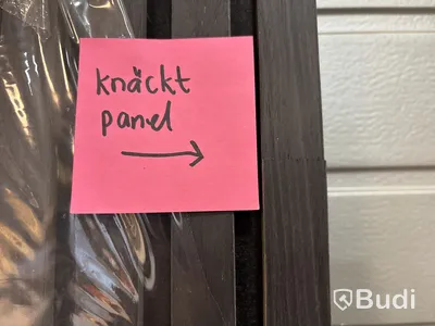 7 st. Akustikpanel By Venø, svart ek